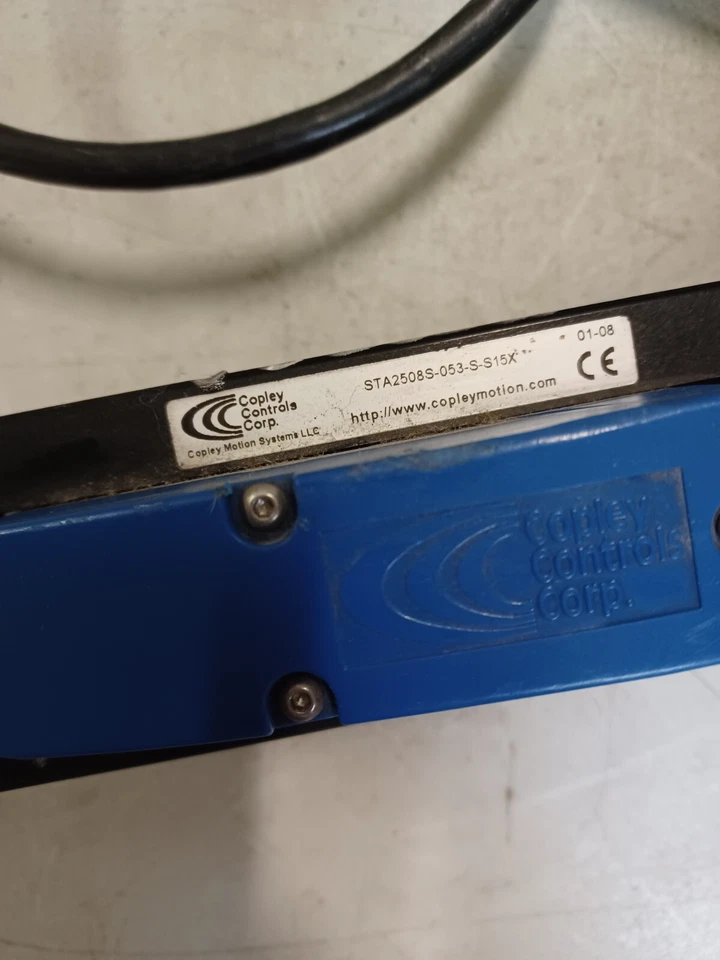 Ametek - Copley Controls STA2508S-053-S-S15X сервопривод трубка линейный двигатель непроверенный $$ - Изображение 3 из 4