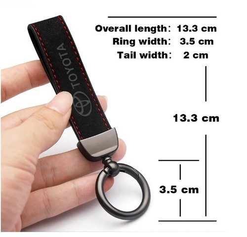 Toyota Car Keyring Keychain, Car Key Ring Gift Corolla Hilux Camry Yaris RAV4 - Bild 2 von 4