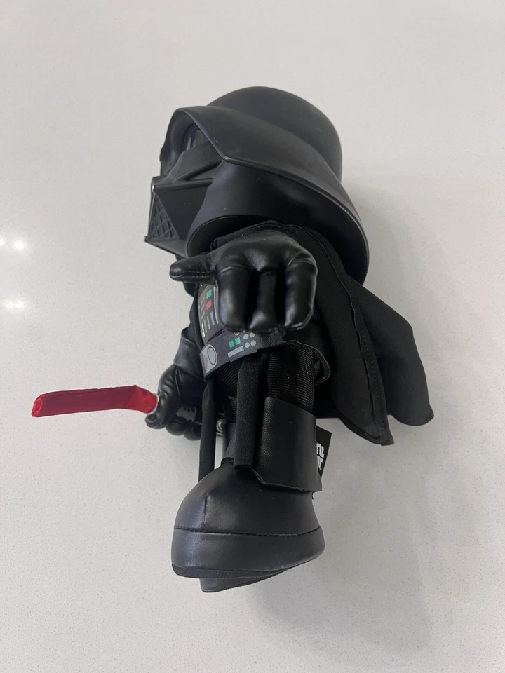 Star Wars DARTH VADER Voice Manipulator Plush Light Up Lightsaber Working - Image 4 of 4