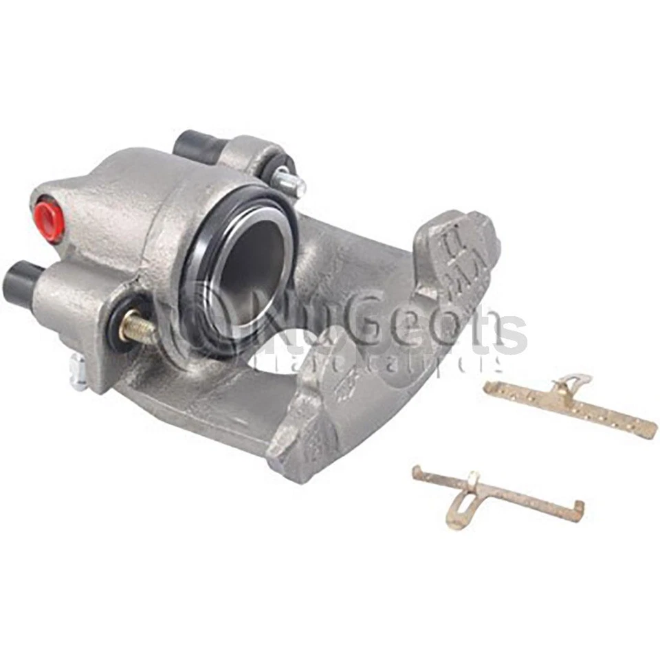 Pair Front Disc Brake Calipers w/ Bracket For 1980-1992 Volkswagen Jetta - Image 2 of 4