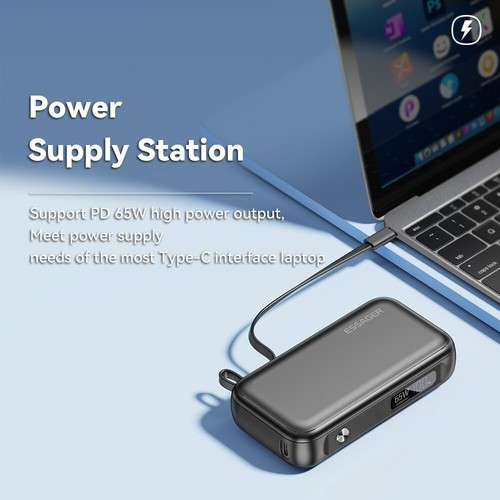 65W Power Bank Fast Charge 15000mAh Portable Charger For iPhone Samsung Laptop - Picture 5 of 16