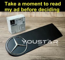 For W463 W463a W465 Matt Spare Tire Cover Emblem W Genuine Mercedes Chrome Star