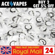 Black SMOK O-Ring Seal Gaskets for TFV8 / TFV12 Tanks - Rings Seals Oring