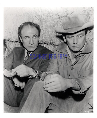 THE FUGITIVE DAVID JANSSEN BARRY MORSE ULTRA RARE 8X10 PHOTO