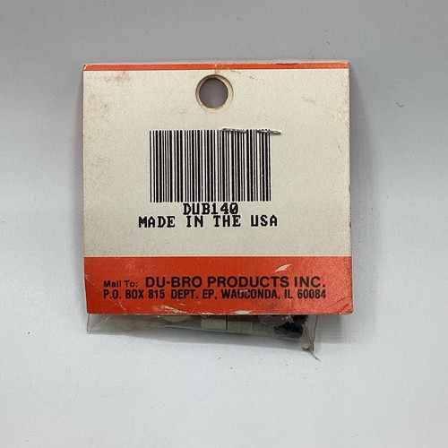 Vintage NOS DU-BRO 5/32” Plated Brass Dura-Collars W/Allen Wrench - Picture 4 of 4