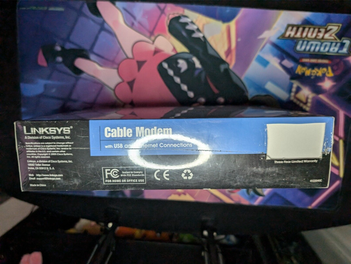 Linksys BEFCMU10 USB Wired Ethernet Cable Modem Brand New Factory Sealed - Picture 4 of 4