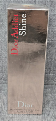 RARE Dior Addict Shine Eau de Toilette 3.4 oz 100 ml Spray Sealed Box