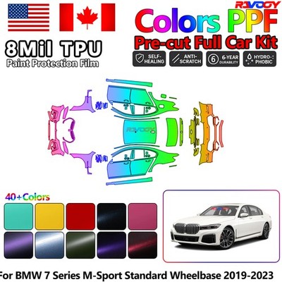 PPF Paint Protection Film For BMW 7 Series M-Sport Standard Wheelbase 2019-2023