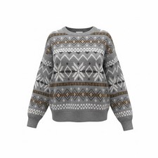 Style  Co Macy  s Grey Knit Pullover Sweater Women's Size Medium NWOT