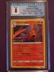 CGC 8 Charizard black star promo Vivid Voltage prerelease swsh066
