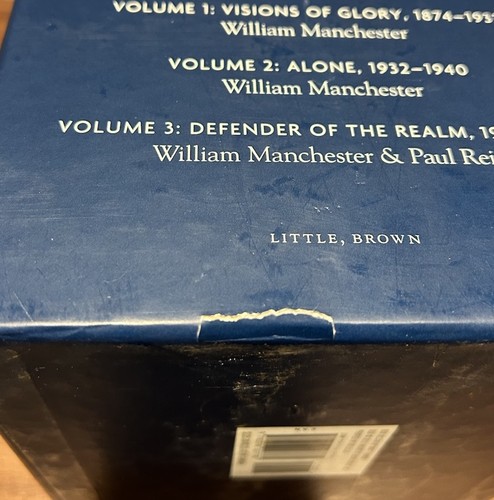 The Last Lion Winston Churchill Trilogy Hardback Book Box Set William Manchester - Picture 6 of 19