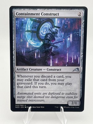 Containment Construct - Kamigawa: Neon Dynasty : Magic: The Gathering NM