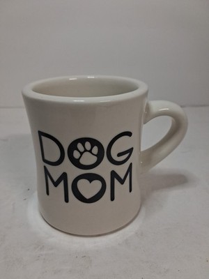 Mware Dog Mom Coffee Mug Thick Wall Hourglass Shape 4'' H