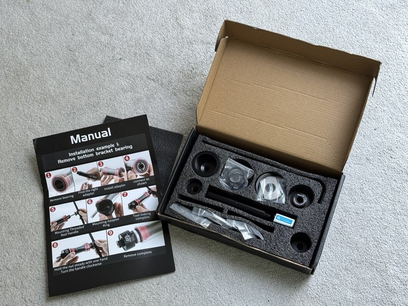 MUQZI Bike Bottom Bracket Install and Removal Tool Kit BB86/BB30/BB91/BB92/PF30