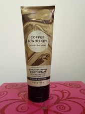 Bath  Body Works COFFEE  WHISKY Originals Body Cream 8 oz RETIRED