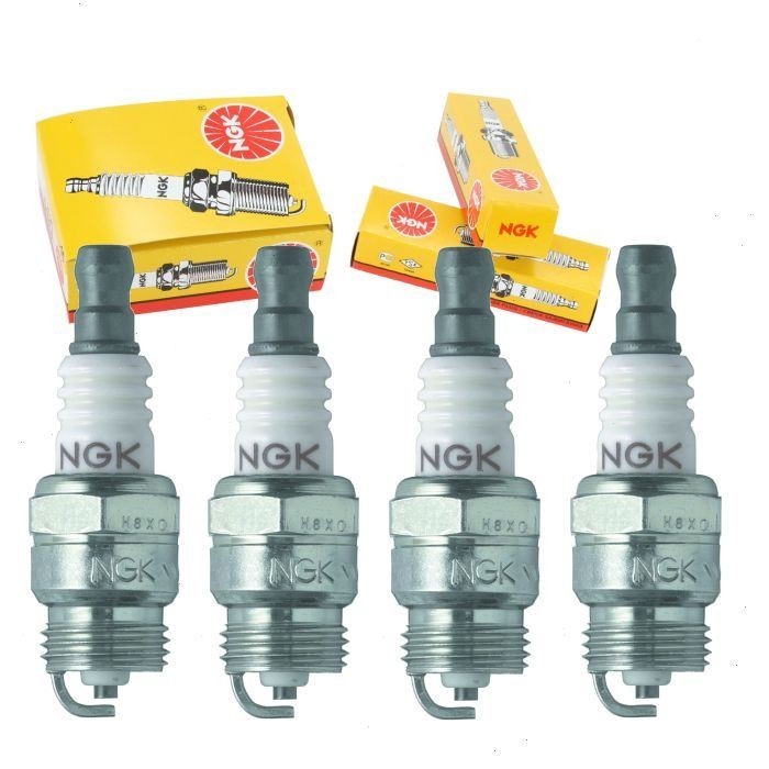 4 Genuine NGK Standard Series Spark Plugs BPM6F / 5950