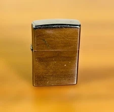 Zippo Oil Lighter Metal Silver Used Smokeless Collectible