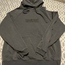 Taylor Swift The Eras Tour 2023 Navy Gray Oversized Hoodie Unisex Adult Size XS