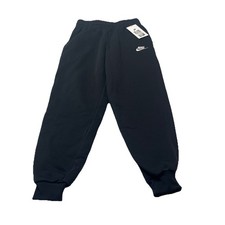 Nike Kids Sportswear Soft Sweatpants Black Size Medium With Pockets