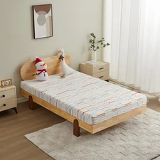 5" 6" Gel Memory Foam Medium-Firm Mattress Pressure Relief Design in a Box