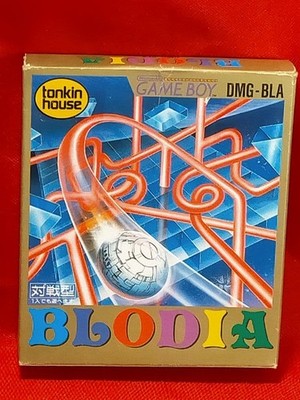 GB Blodia Box Explanation Dmg-Bla Box & Manual Included Tested NTSC-J Japan
