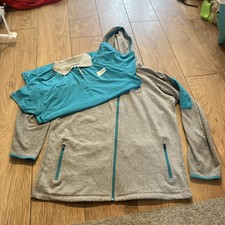 Rangers Guides Girlguiding Unifom Bundle Zip Hoodie & polo shirt - Size 16