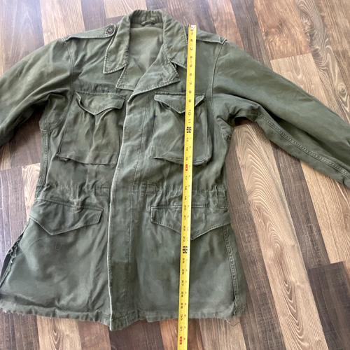 USGI VIETNAM ERA 1969 MANS FIELD JACKET M65 OG-107 MEDIUM *Distressed - Picture 14 of 16
