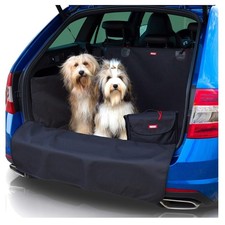 Kofferraumschutz Hund Polyester 170x95cm Wasserabweisend Stoßstangenschutz