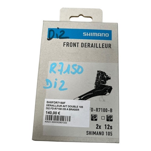 Dérailleur Avant Shimano 105 FD-5501 - Double - Tirant Inférieur - Brasage - Occasion