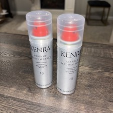 2 Kenra Perfect Medium Spray 13 Maximum Hold - 1.5 Oz Each - NEW - Free Ship