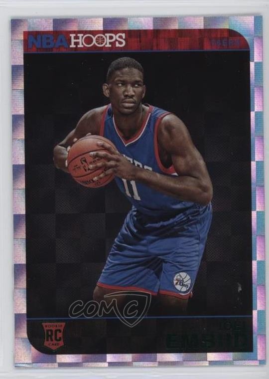 2014-15 NBA Hoops Green Joel Embiid #263 Rookie RC 10xc
