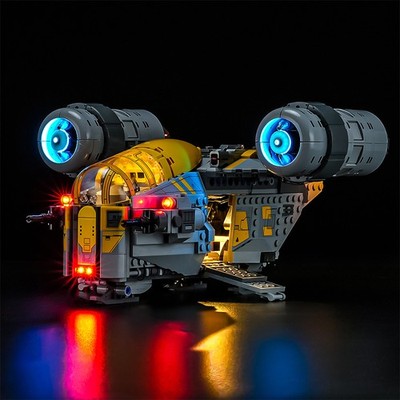 LED-Beleuchtung für LEGO 75447 Star Wars The Razor Crest (Ohne Modell)