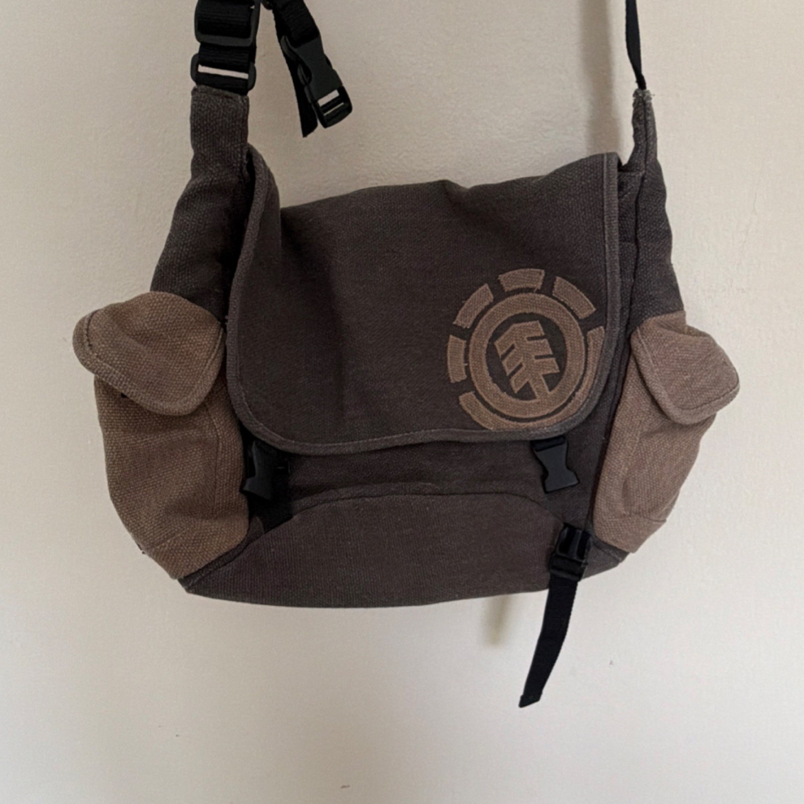 Element Brown Messenger Bag Adjustable Shoulder S… - image 2