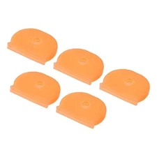  Key Cap Cover Tags, 10Pcs Keys Identifier Label ID Silicone Sleeve for Orange