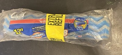 Vileda Roll-O-Matic Grooved Sponge Mop Refill Head 12'' NOS