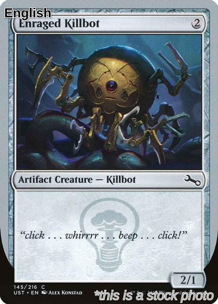 Enraged Killbot [UST - 145MagicLPCommonEN