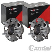 2X Maxgear RADLAGER-SATZ Hinten Passend FÜR Honda Civic Links+Rechts