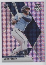 2020 Panini Chronicles Mosaic Purple Prizm 5/49 Jake Fraley #48 0c3