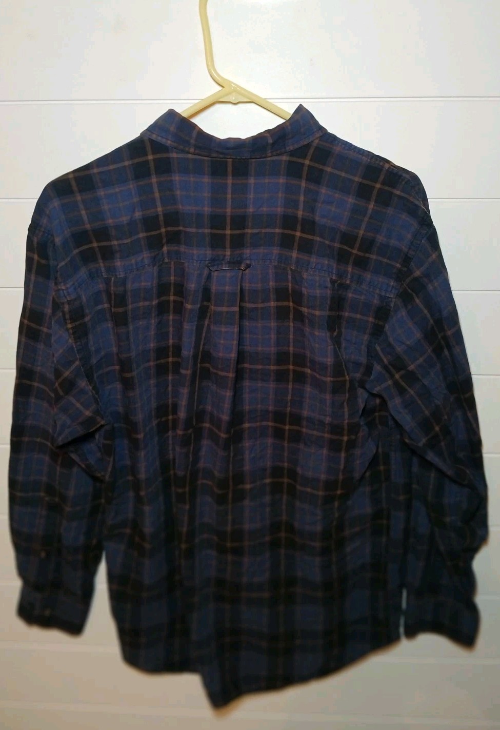 Pendleton Blue Plaid Button Down 100% Cotton Expe… - image 2