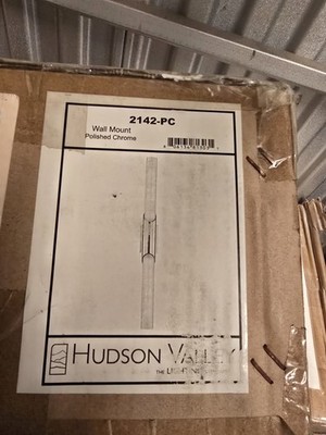 Hudson Valley Lighting 2142-PC Indoor Wall Mount Light, Polished Chrome Finish