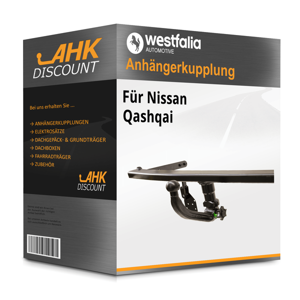 für Nissan Qashqai 11.2013-09.2018 Westfalia AnhäNgekupplung Abnehmbar NEU-image