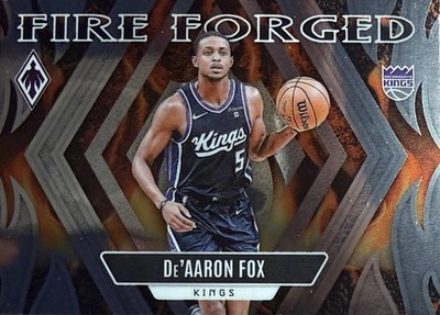 2023-24 Panini Phoenix Fire Forged DE AARON FOX Sacramento Kings