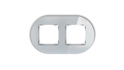 Universal Rahmen Doppel Rund-Glas-Effekt ICON 15-28-IRSO-2