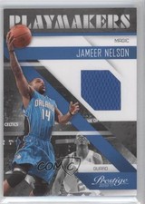2010-11 Prestige Playmakers Materials 201/249 Jameer Nelson #15 0c2