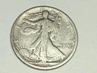 1916 Walking Liberty US Silver Half Dollar Coin Scarce Date VG Very Good