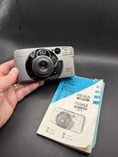 Canon Sure Shot 105 Zoom Point Shoot 35mm Film Camera W/Camera Bag Manual