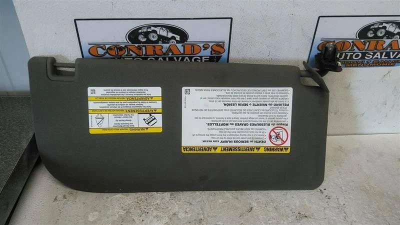 Driver Sun Visor Crew Cab Cloth Fits 17-22 FORD F250SD PICKUP 1285329 - Imagem 3 de 4