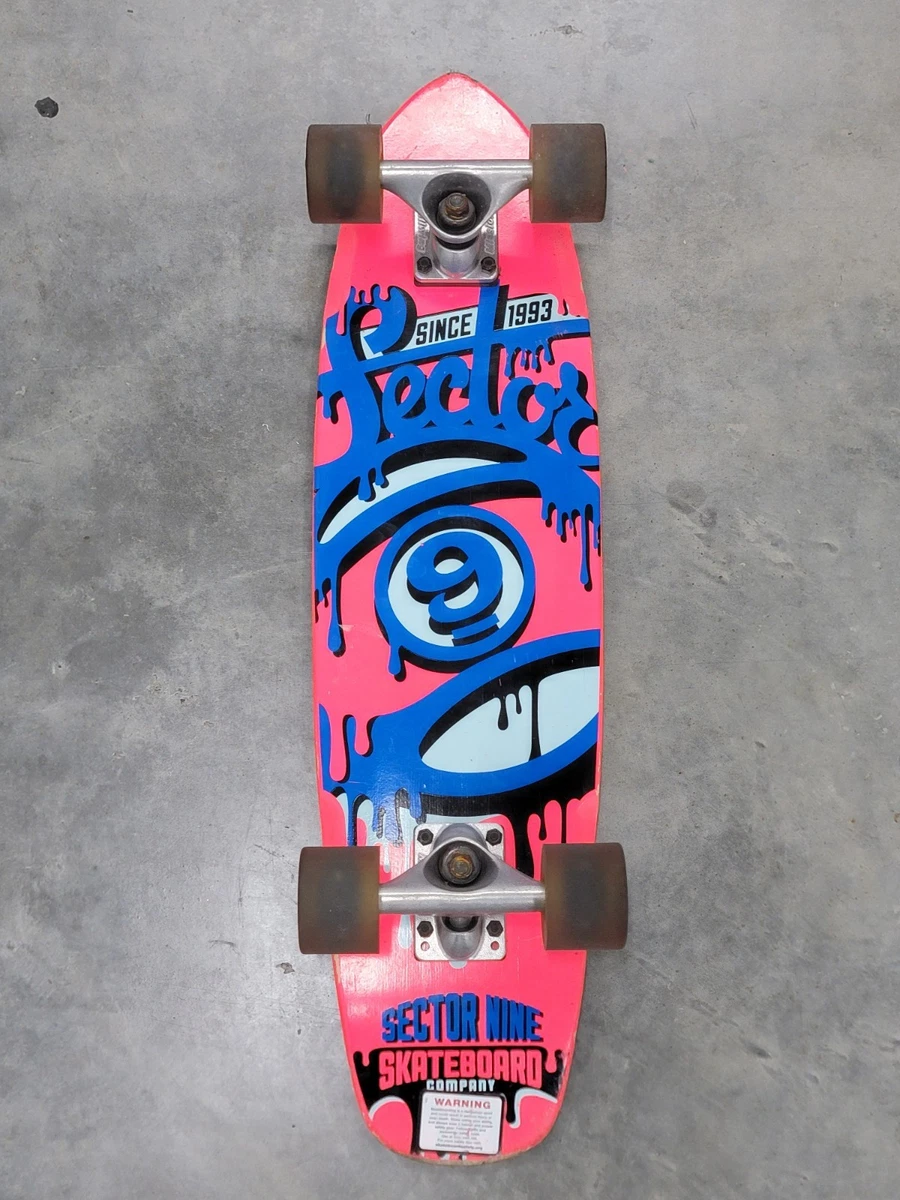 Vintage Sector Nine Skateboard Barra De La Cruz Sector 9 Board