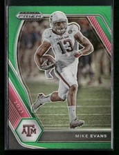 2021 Panini Prizm Draft Picks Collegiate #64 Mike Evans Green