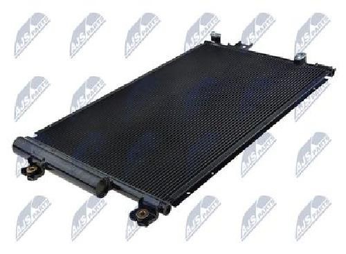NTY A/C Condenser for Toyota CCS-TY-024, Reinforced Aluminum, With Dryer